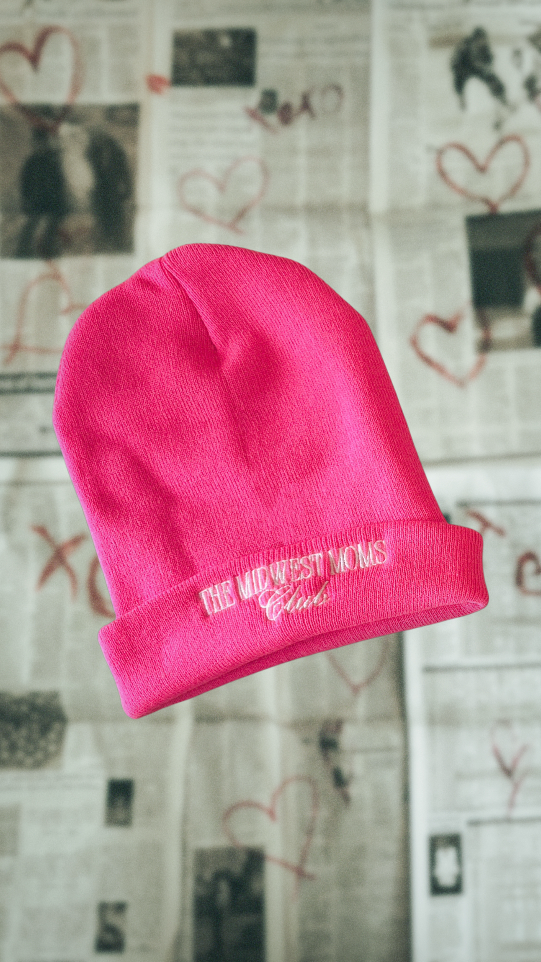Flamingo Pink Beanie